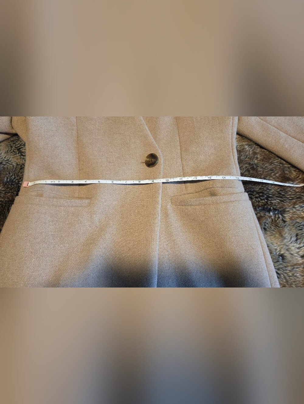DYNAMITE wool coat - Picture 13 of 15